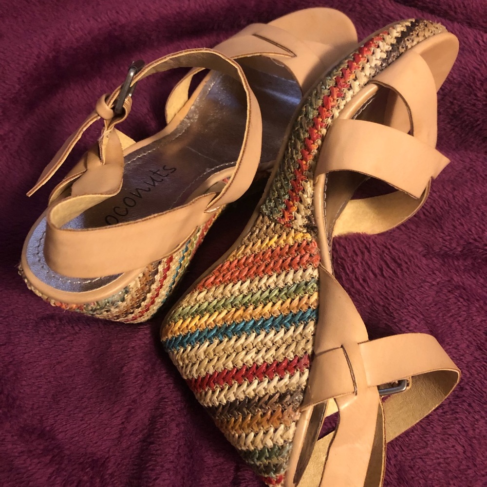Women’s peep toe wedge sandals (CrossFit) 👡